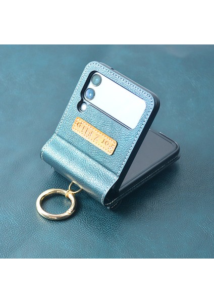 For Samsung Galaxy Z Flip 4 Yüzük Kartı Ekle El Çantası Cep Telefonu Kılıfları (Yurt Dışından) fırsatları
