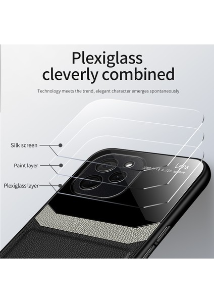 For Poco X5 Pro 5g Ticari Işler Deri Desen Cep Telefonu Kılıfları (Yurt Dışından)