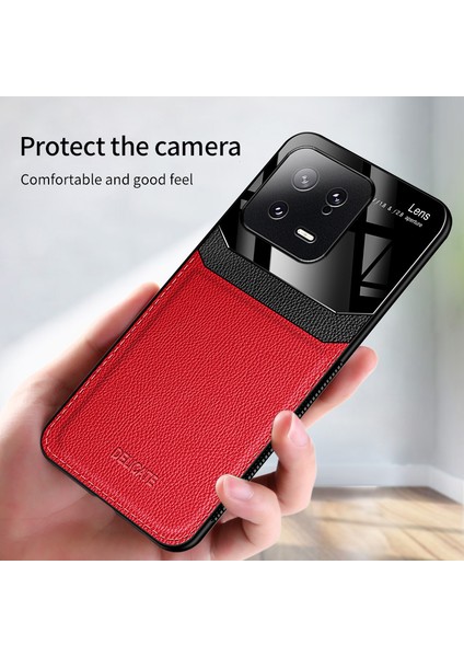 For Xiaomi 13 Pro Ticari Işler Deri Desen Cep Telefonu Kılıfları (Yurt Dışından)