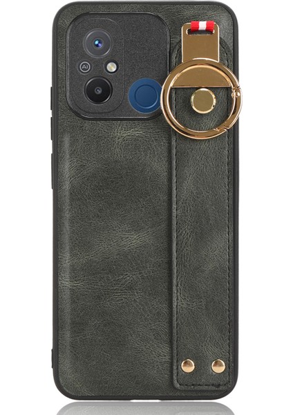 For Xiaomi Redmi 12C Bilek Kayışı Cep Telefonu Kılıfları (Yurt Dışından)