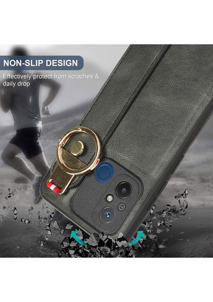 For Xiaomi Redmi 12C Bilek Kayışı Cep Telefonu Kılıfları (Yurt Dışından) modelleri