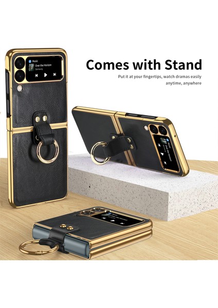 For Samsung Galaxy Z Flip 4 Yüzük Eski Yolları Restore Etmek Cep Telefonu Kılıfları (Yurt Dışından) fiyatları