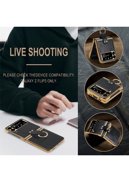 For Samsung Galaxy Z Flip 4 Yüzük Eski Yolları Restore Etmek Cep Telefonu Kılıfları (Yurt Dışından) fırsatları