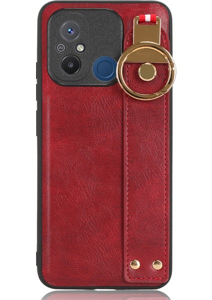 For Xiaomi Redmi 12C Bilek Kayışı Cep Telefonu Kılıfları (Yurt Dışından)