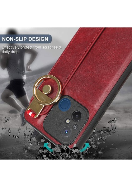 For Xiaomi Redmi 12C Bilek Kayışı Cep Telefonu Kılıfları (Yurt Dışından) modelleri