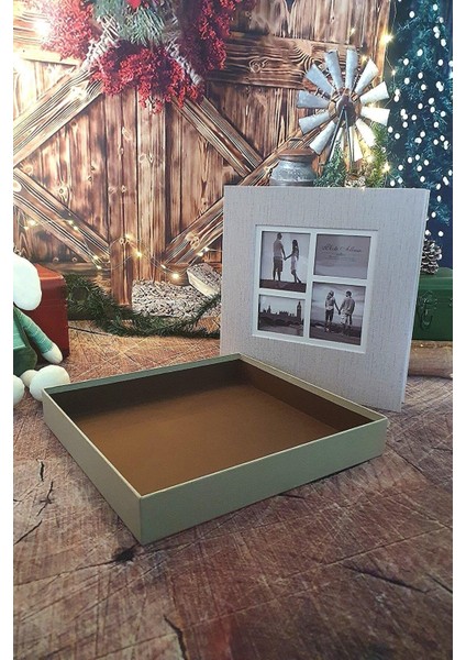 Aledo 40 Sayfa 20 Yaprak Kutulu Koton Desenli 31 x 32 cm Manyetik Yapıştırmalı Delü x Fotoğraf Albümü fiyatları