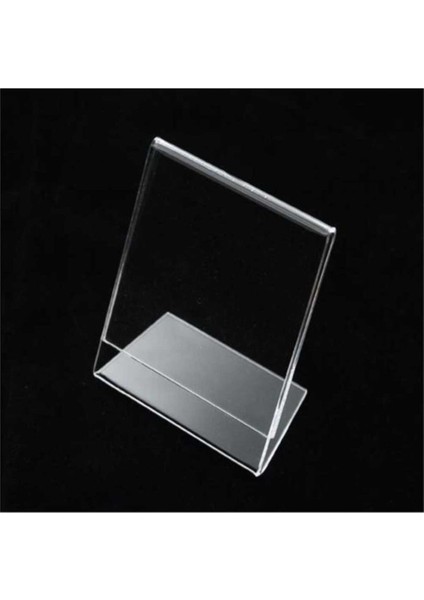 Krcdisplay Masaüstü L Tipi Dikey Pleksi Föylük 21 x 30 cm