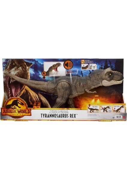 Güçlü Isırıklar Dinozor Figürü Tyrannosaurus Rex