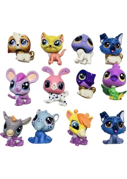 Littlest Pets Shop Lps Minişler 4 Adet Birden Büyük Boy Miniş Set