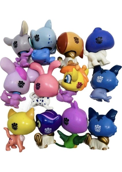 Littlest Pets Shop Lps Minişler 4 Adet Birden Büyük Boy Miniş Set modelleri