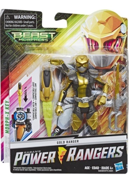 Power Ranger Beast Morphers Figür Gold Ranger (E6030) fiyatları