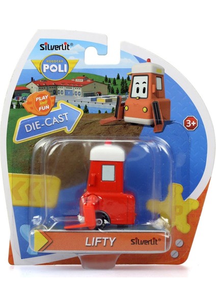 Metal Araç Karakter Figürler - Lifty