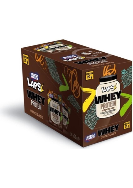 Musclestation Laps Protein Tozu Choco 720gr