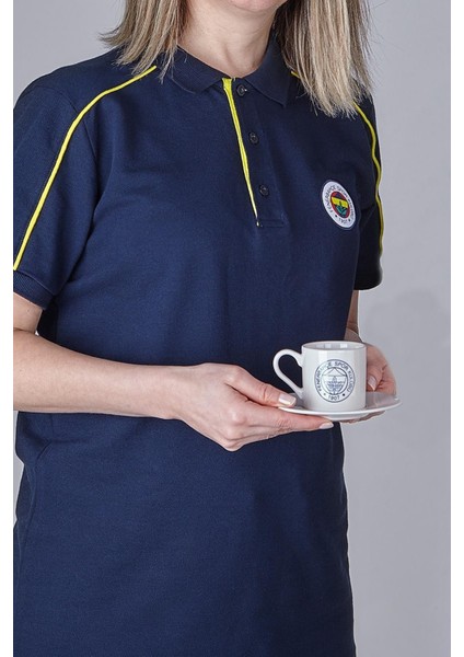 Fenerbahçe Lacivert Logo 2'li Kahve Fincan Takımı modelleri
