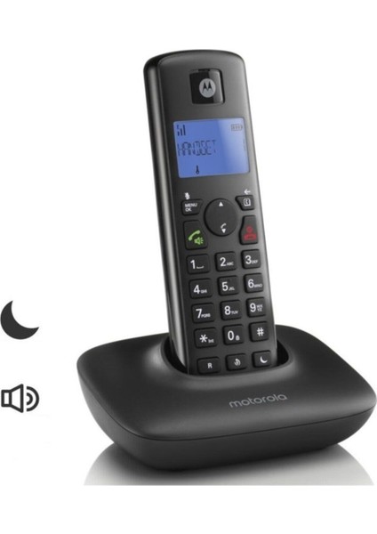 Siyah T401+ Handsfree Dect Telsiz Telefon