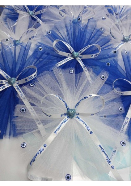 Minihobiyum 10'lu Set Nazar Boncuklu Sünnet Konvoy Süsü Bohça Süsü modelleri