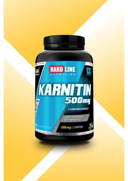 Hardline L-Carnitine 100 Kapsül