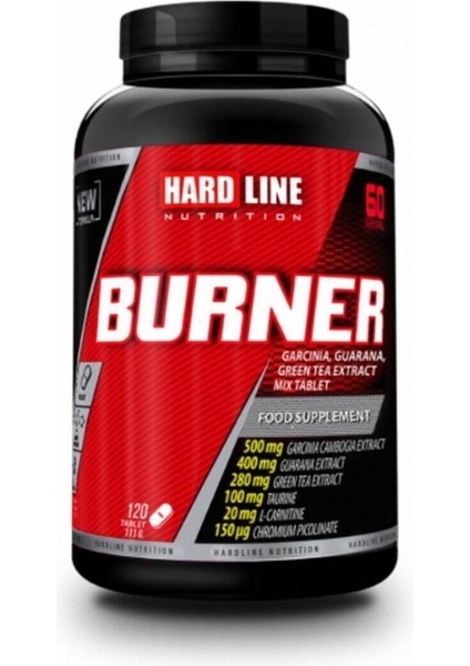 Hardline Burner 120 Tablet Thermojenik