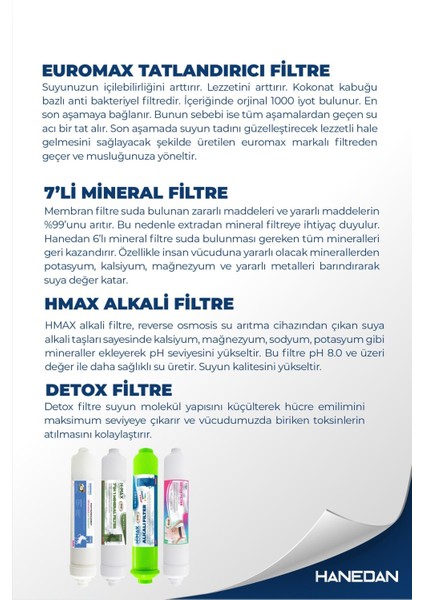 Tüm Kapalı Kasa Su Arıtma Cihazı Için 8'li 13 Aşama 12 Inc Filtre Seti.