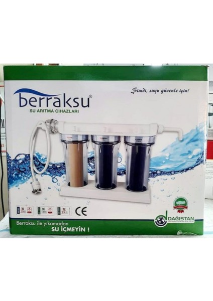 3 Lü Tezgah Üstü Su Arıtma Cihazı 2020 Yeni Ürün Berraksu 3 Lü Su
