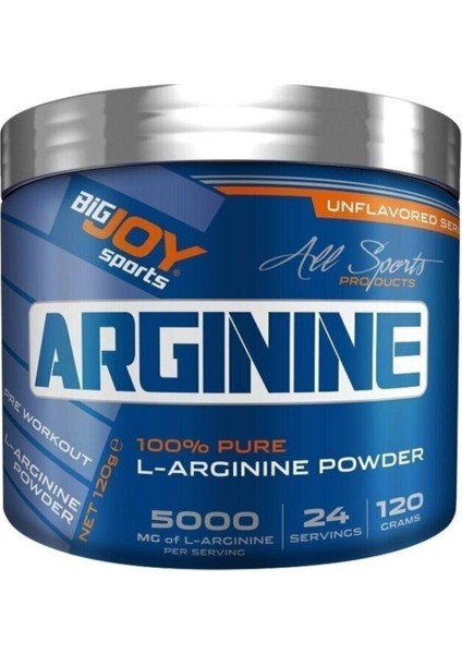 Bigjoy 100 Pure L-Arginine Powder 120 Gr