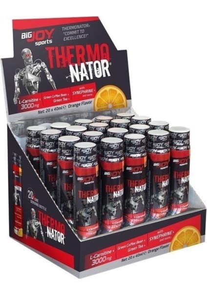 Bigjoy Thermonator Portakallı 3000 Mg 20 Ampul