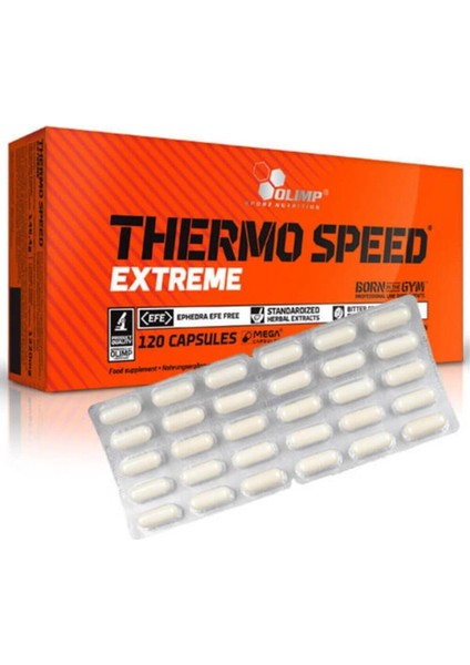 Thermo Speed Xtreme 120 Kapsül