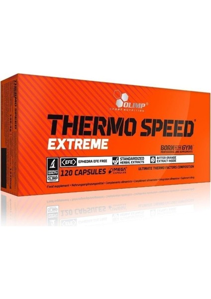 Thermo Speed Xtreme 120 Capsules