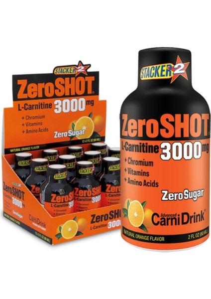 L-Carnitine 3000 Mg 12 Adet Portakal