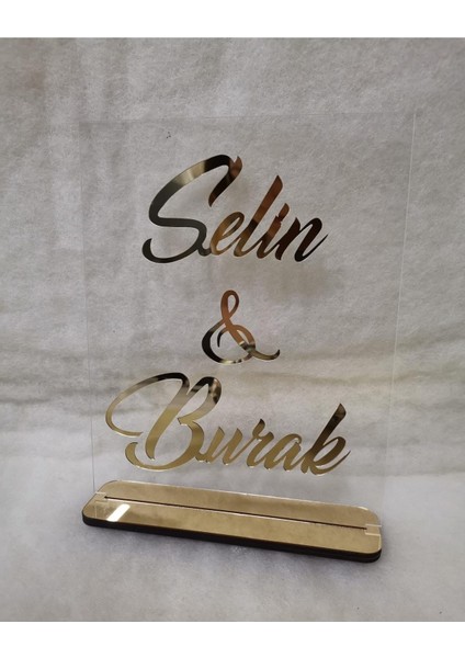 Kişiye Özel Söz & Nişan Pleksi Isimlik 25X20 cm fiyatları