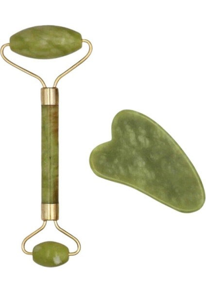 Yeşim Taşı Yüz Masaj Aleti Gua Sha