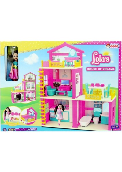Lola'nın 3 Katlı Rüya Evi Seti