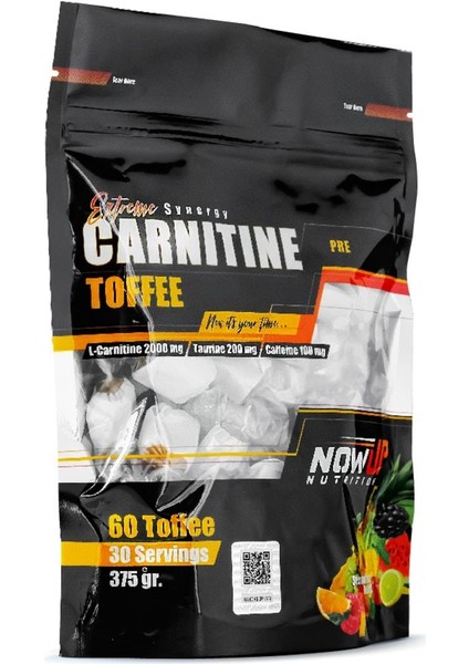 Nowup Nutrıtıon L-Carnitine 60 Toffe / Seasonal Fruits