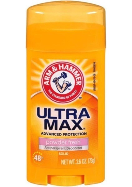 Ultra Max Powder Fresh Solid Antiperspirant Deodorant 73 Gr