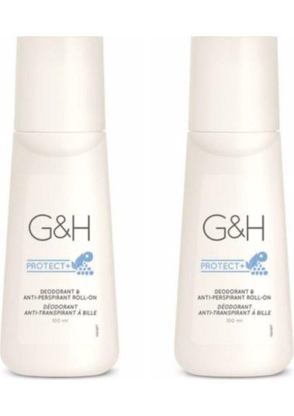 Terlemeye Karşı/Koku Giderici Roll-On Deodorant - G&H Protect+ 2'Li