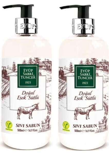 Eşek Sütlü Sıvı Sabun 500 ml x 2