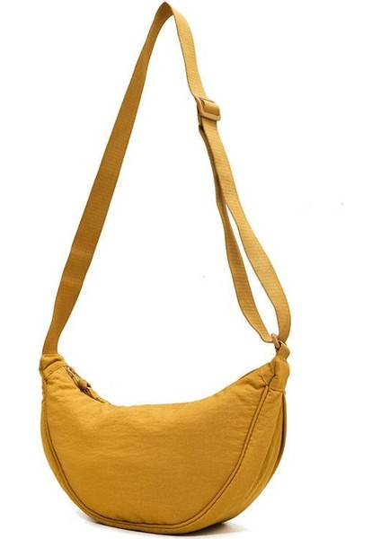 Naylon Hobos Küçük Omuz Çantası Vintage Kadın Kızlar Cüzdan Bez Tote (Yurt Dışından)