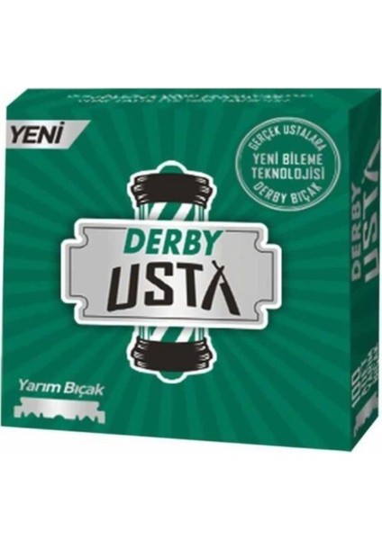 Usta Single Blade (Yarım Jilet) 100'LÜ Berber Bıçağı