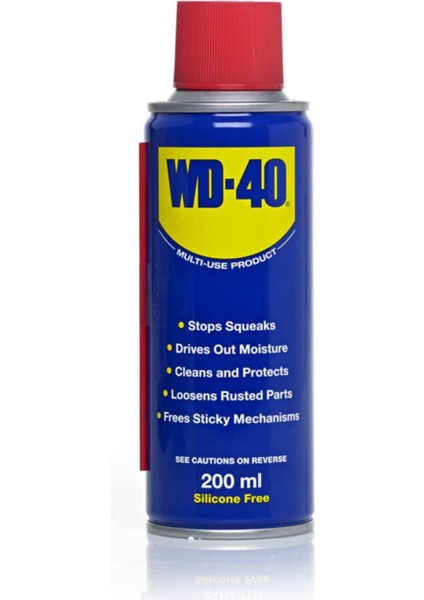 WD-40 Wd 40 Çok Amaçlı Pas Sökücü Yağlayıcı 200 ml