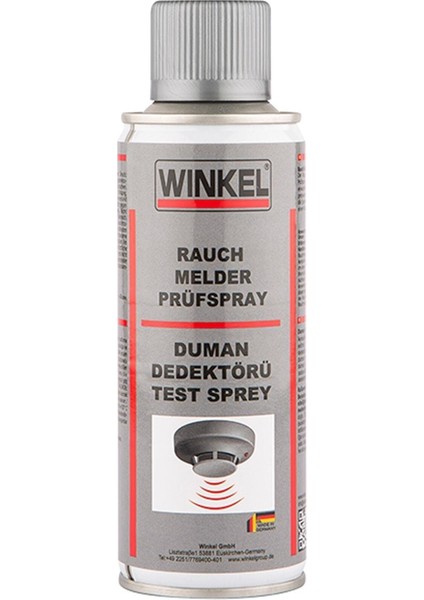 Duman Dedektörü Test Spreyi 200 ml