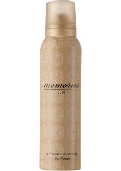 Memories Gold Kadın Deodorant 150 ml 8690973700636