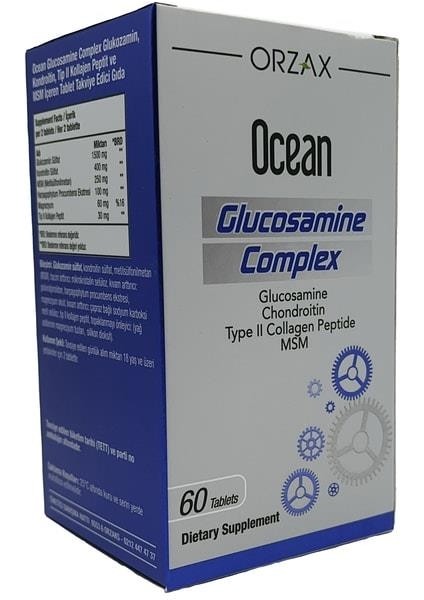 Ocean Orzax Ocean Glucosamine Complex Glukozamin Kondrotin Tip 2 Kollajen Peptit Msm