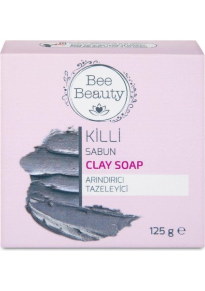 Ihtiyaç Sepeti Bee Beauty Killi Katı Sabun 125 gr