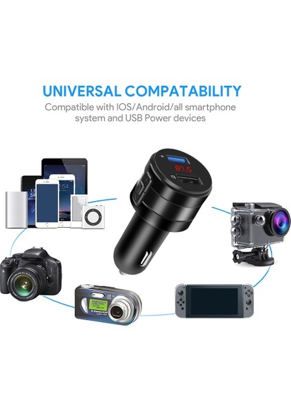 X20 Siyah Araba Bluetooth Hands (Yurt Dışından)
