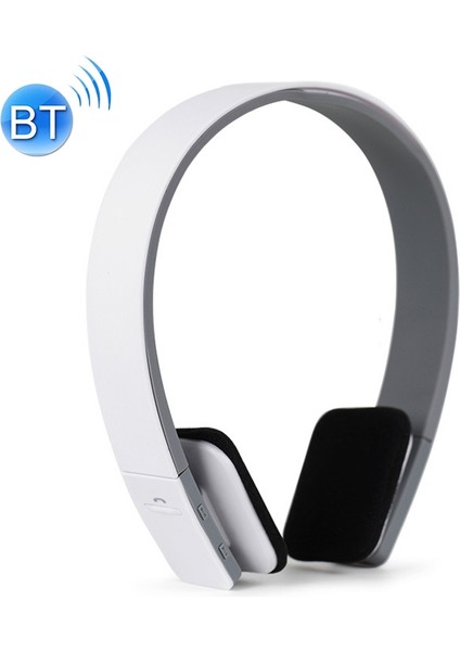 Aec BQ618 3,5mm Akıllı Bluetooth Kulaklık ile Mikrofon Beyaz (Yurt Dışından)