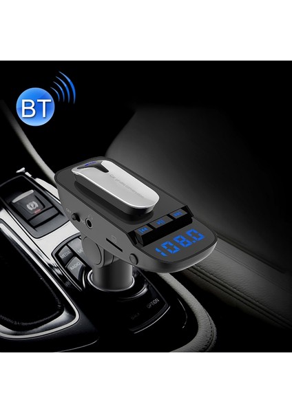 Araba Mp3 Csr4.2 Kablosuz Bluetooth Kulaklık (Yurt Dışından)