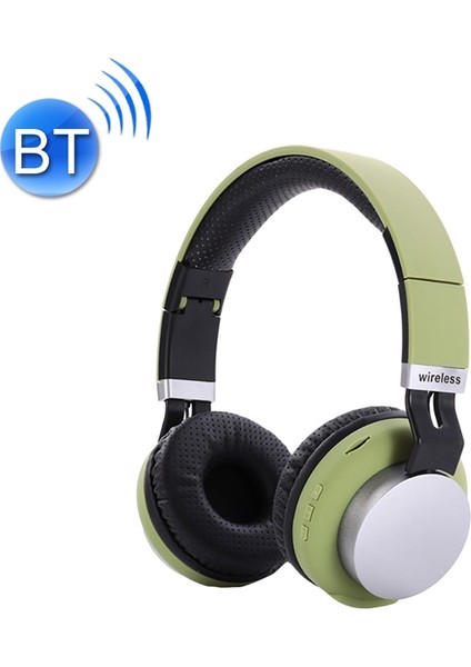 Mh8 Wiress Katlanır Bluetooth Kulaklık Yeşil (Yurt Dışından) fırsatları