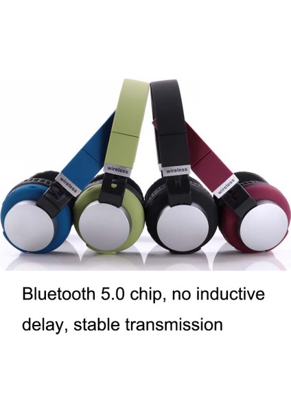Mh8 Wiress Katlanır Bluetooth Kulaklık Yeşil (Yurt Dışından) indirimleri