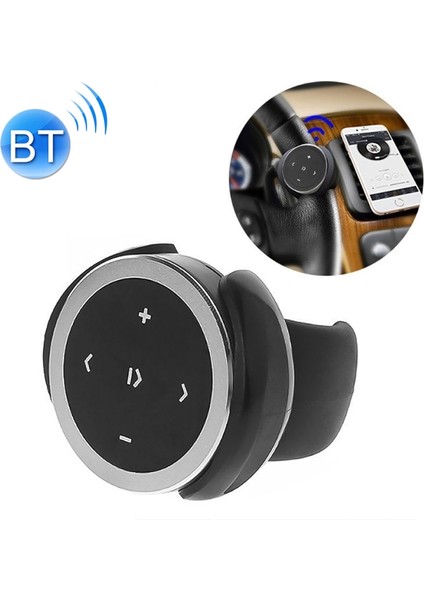 Yue Store Araba Kablosuz Bluetooth Denetleyicisi (Silver) (Yurt Dışından)