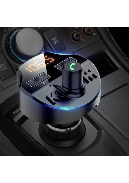 Araba Bluetooth Araç Şarj Cihazı Çakmak (Yurt Dışından)